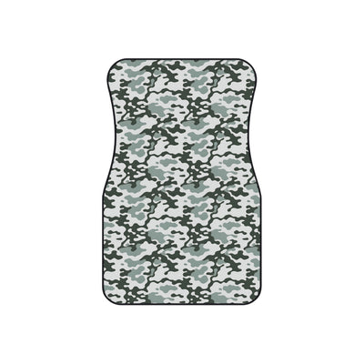 Gray camo car mats, set of four, front and rear mats