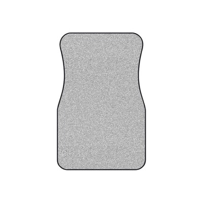 Silver rainbow glitter car mats, set of four, front and rear mats