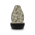 Beige fur look car seat covers, product view 4