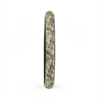 Beige fur look steering wheel cover, product view 6