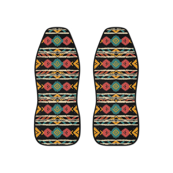 Black Boho Tribal Car Seat Covers