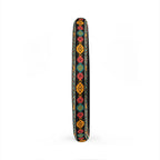 Black boho tribal steering wheel cover, product view 4