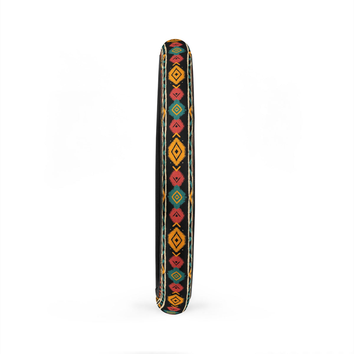 Black boho tribal steering wheel cover, product view 5