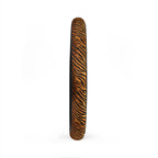 Black brown tiger print steering wheel cover, product view 6