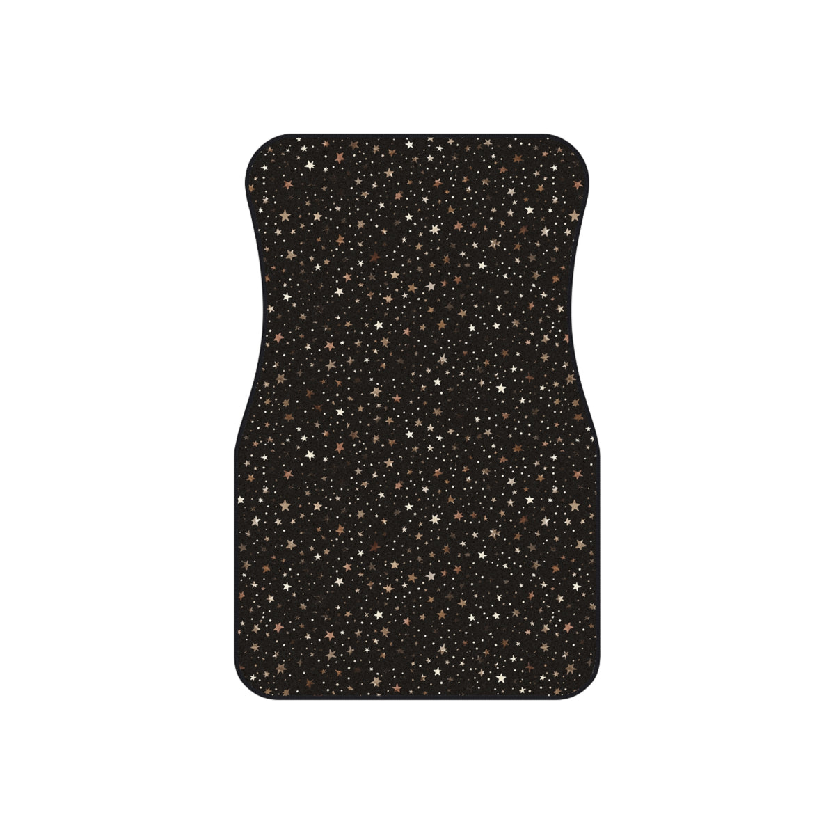 Black gold galaxy car mats, product view 3