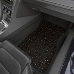 Black gold galaxy car mats, product view 9