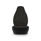 Black gold galaxy car seat covers, product view 4