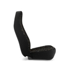 Black gold galaxy car seat covers, product view 6