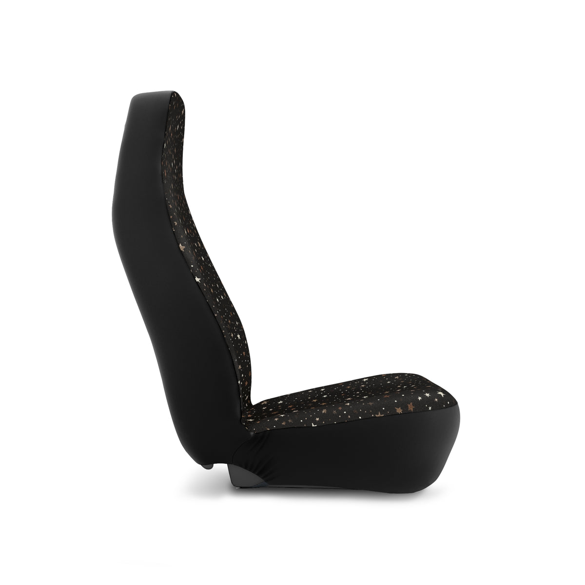 Black gold galaxy car seat covers, product view 6