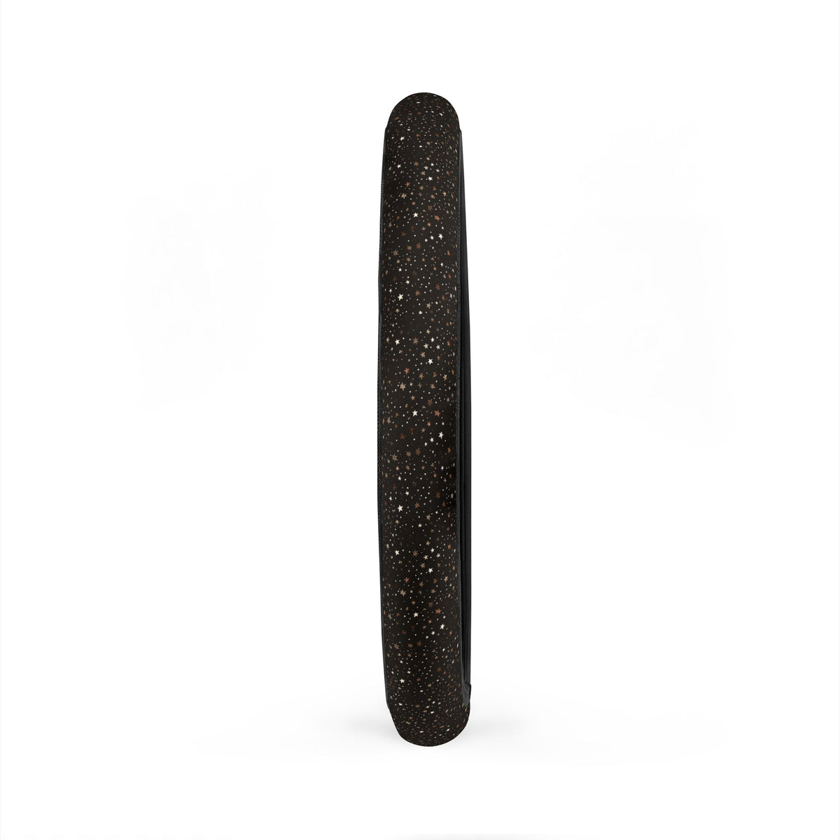 Black gold galaxy steering wheel cover, product view 5