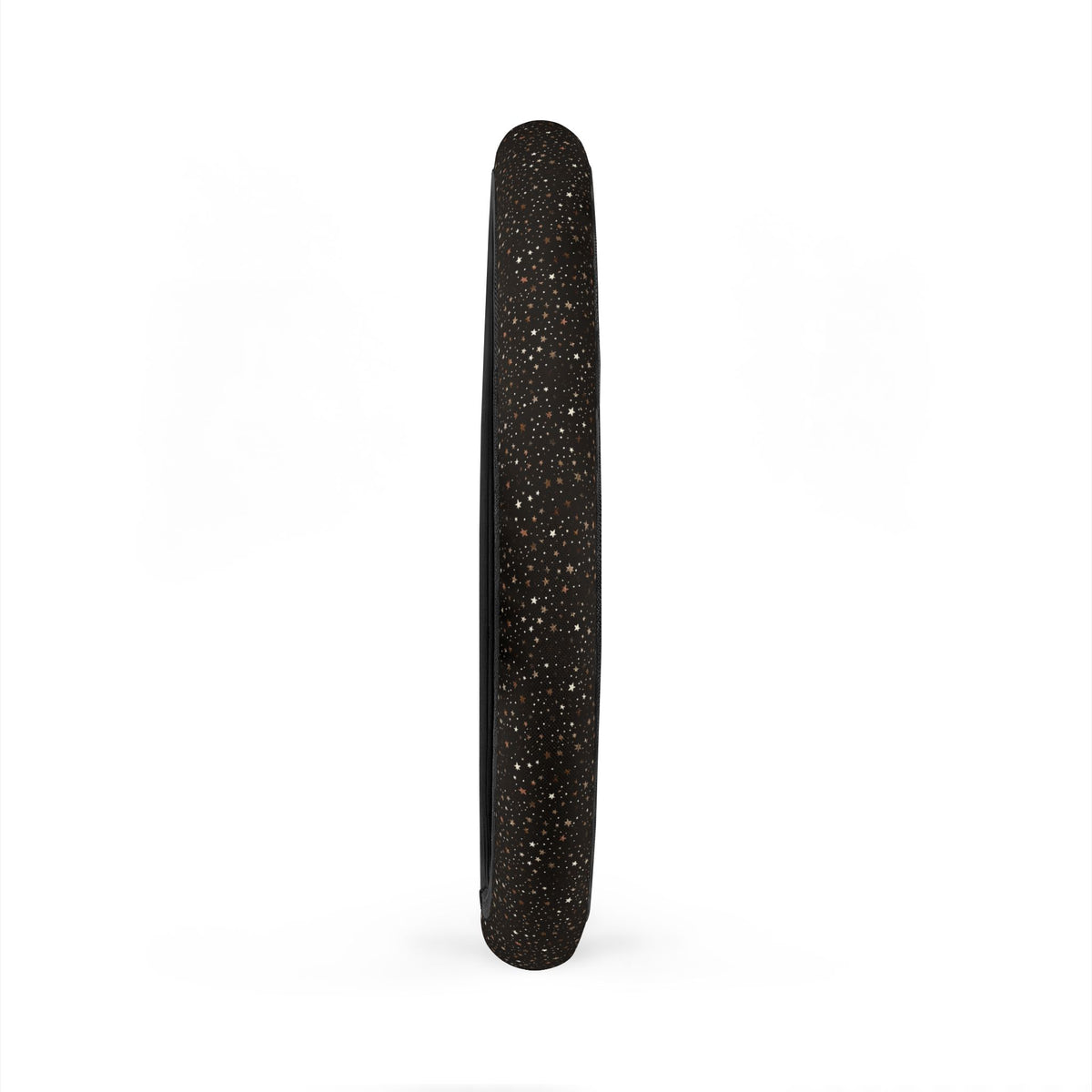 Black gold galaxy steering wheel cover, product view 6