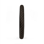 Black gold plaid steering wheel cover, product view 6