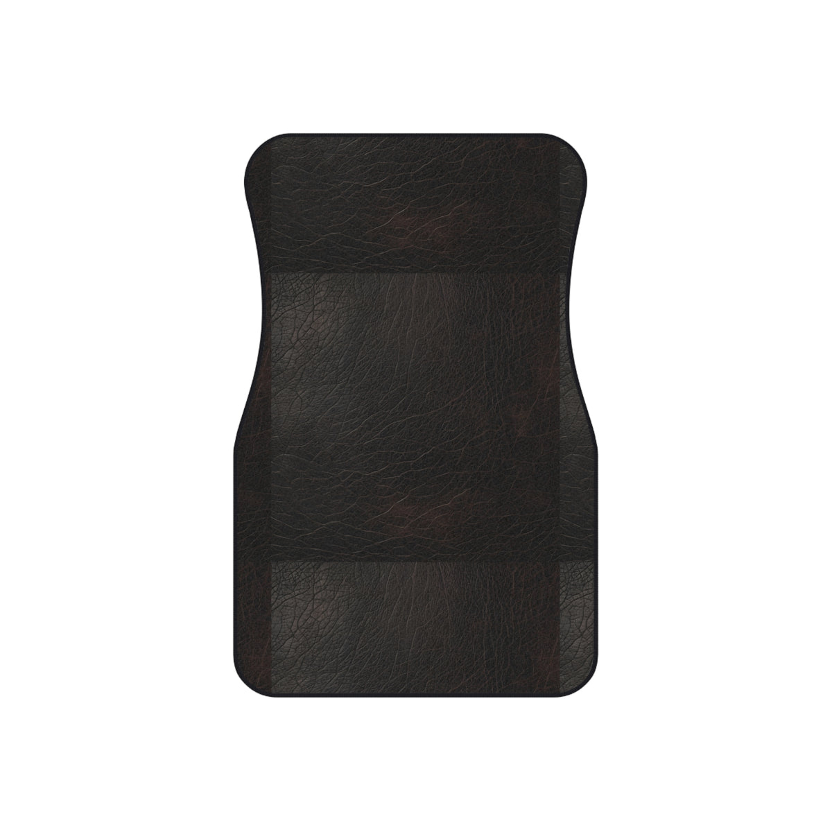 Black leather look car mats, product view 3