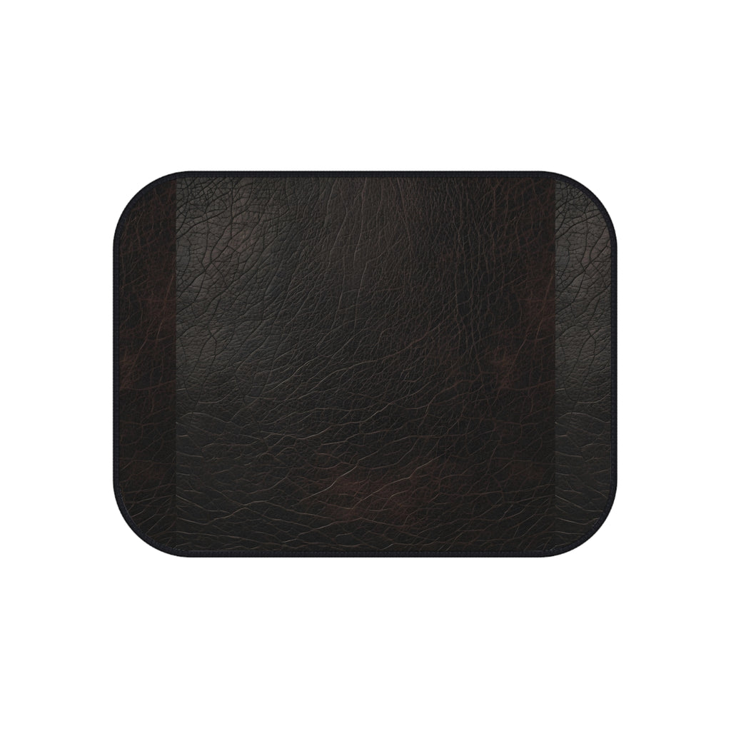 Black leather look car mats, product view 4