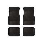 Black leather look car mats, product view 6