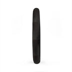 Black leather look steering wheel cover, product view 5