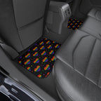 Black rainbow pride car mats, product view 10