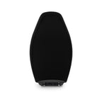 Black red polygon car seat covers, product view 5