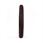 Black red polygon steering wheel cover, product view 5