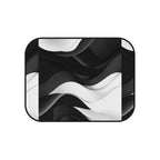 Black white wave car mats, product view 4