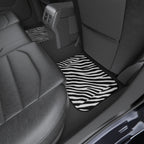 Black white zebra print car mats, product view 11
