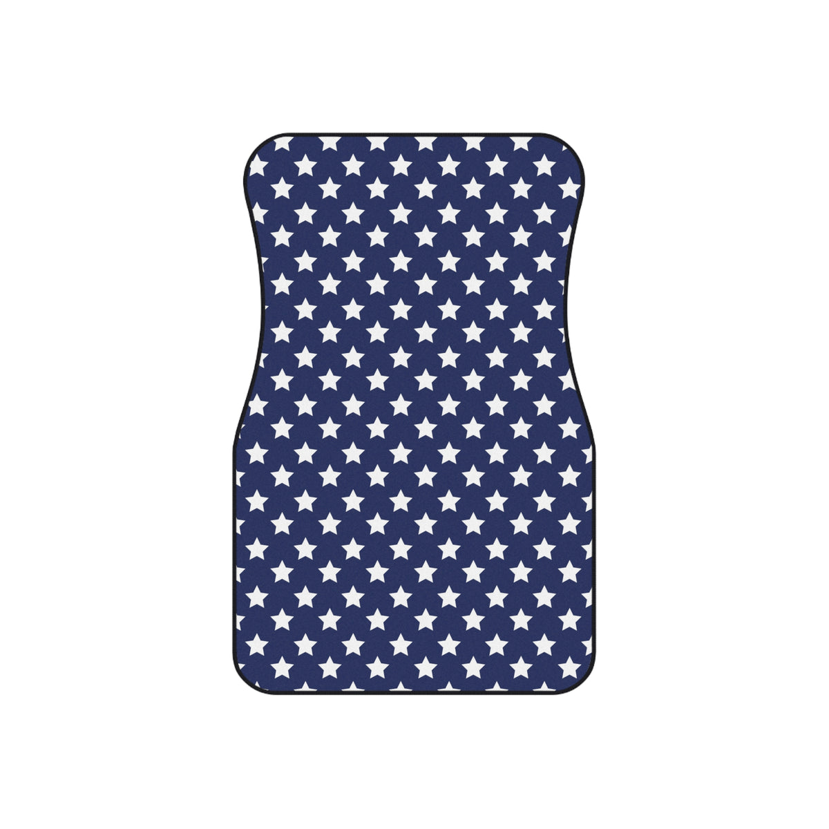 Blue star American flag car mats, product view 3