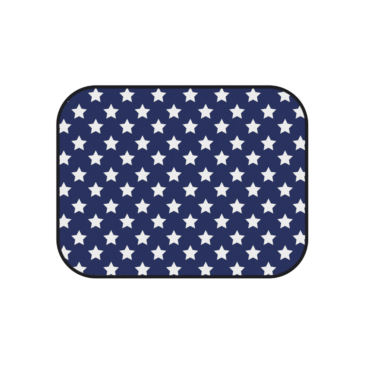 Blue star American flag car mats, product view 5