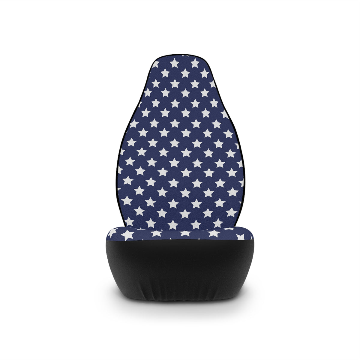 Blue star American flag car seat covers, product view 4