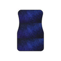 Blue starry galaxy car mats, set of four, front and rear mats