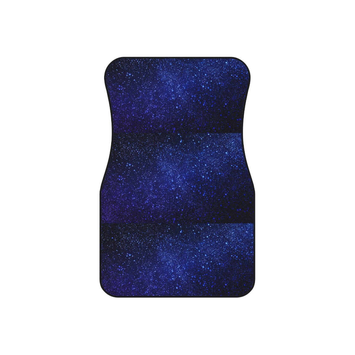 Blue starry galaxy car mats, product view 3