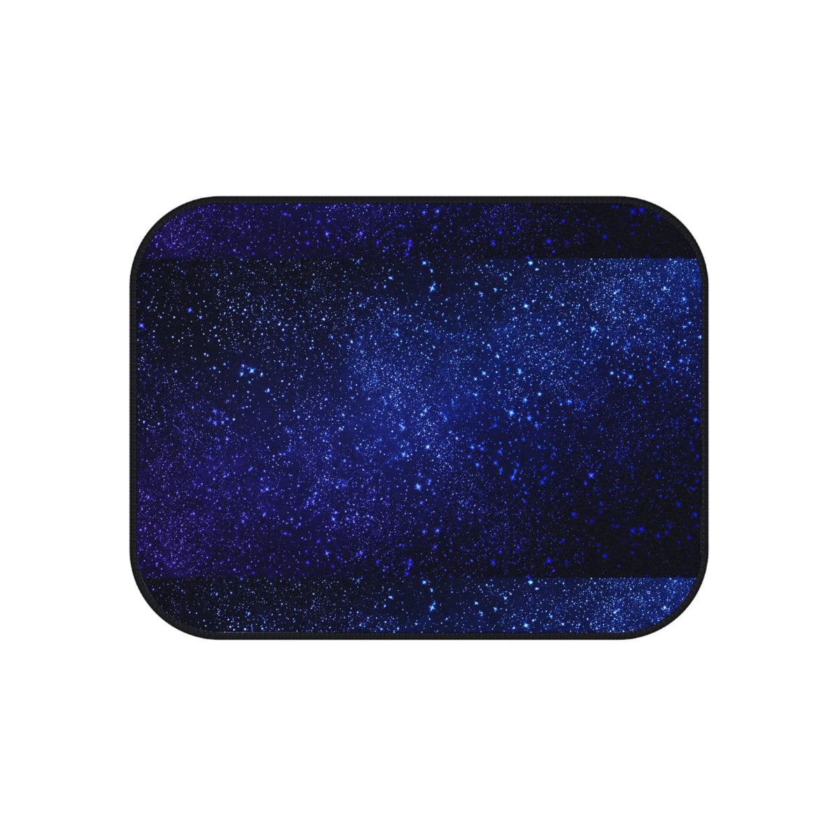 Blue starry galaxy car mats, product view 4