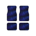 Blue starry galaxy car mats, product view 6