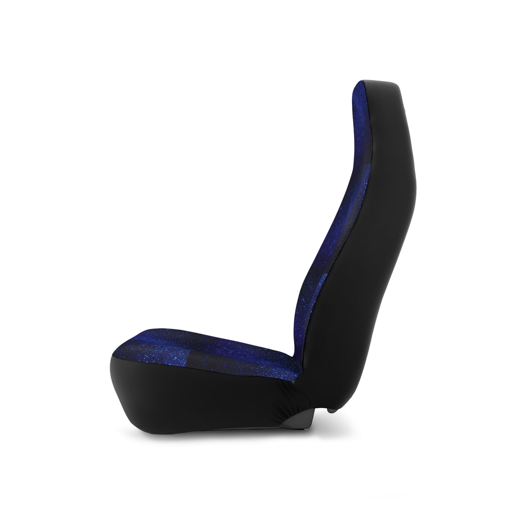 Blue starry galaxy car seat covers, product view 8