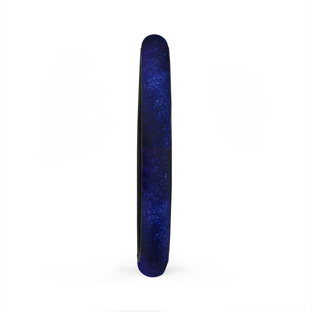 Blue starry galaxy steering wheel cover, product view 6