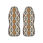 Boho Aztec diamond car seat covers, set of two front seat covers