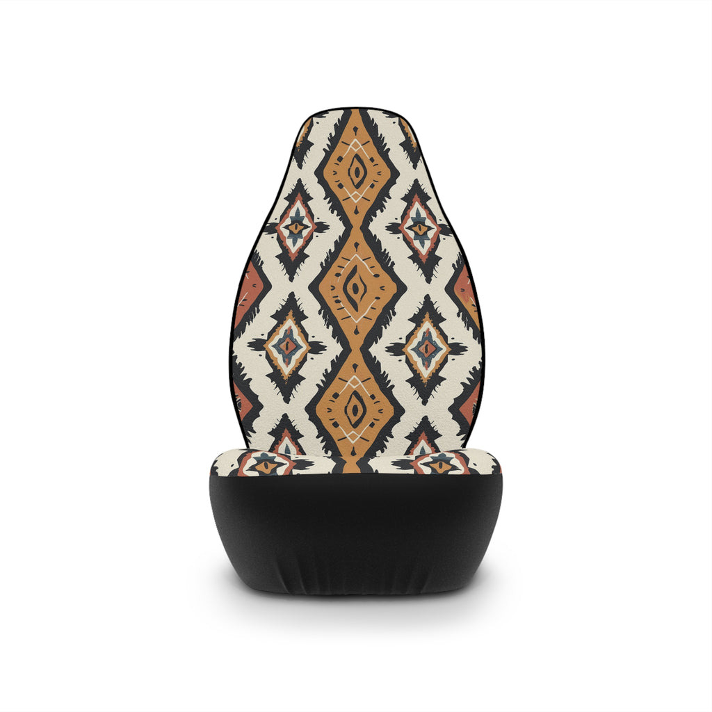Boho Aztec diamond car seat covers, product view 4