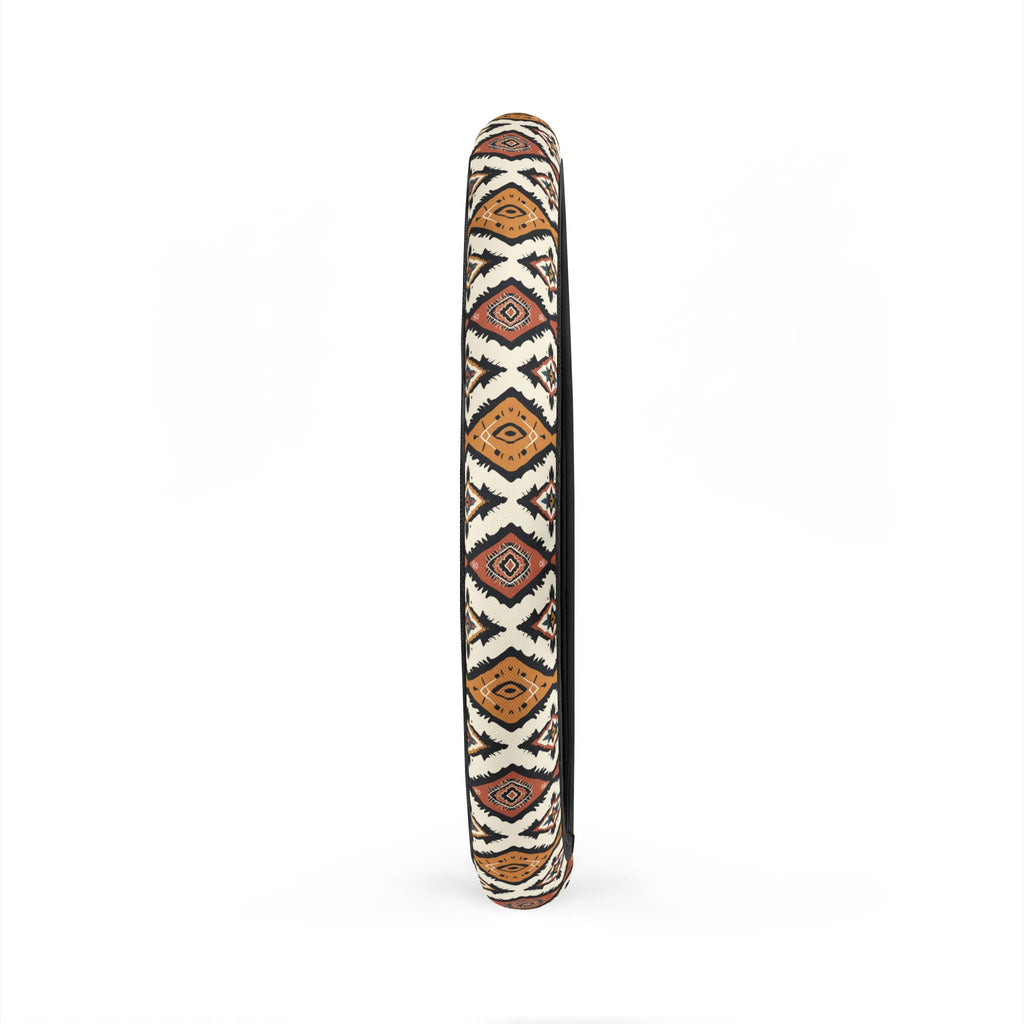 Boho Aztec diamond steering wheel cover, product view 5