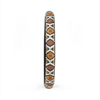 Boho Aztec diamond steering wheel cover, product view 6