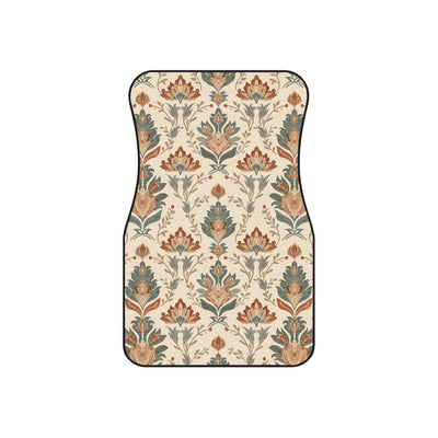 Boho forest print car mats, set of four, front and rear mats