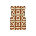 Boho Granny Crochet No. 1 car mats, set of four, front and rear mats