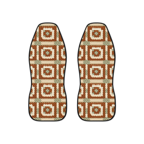 Boho Granny Crochet No. 1 Car Seat Covers