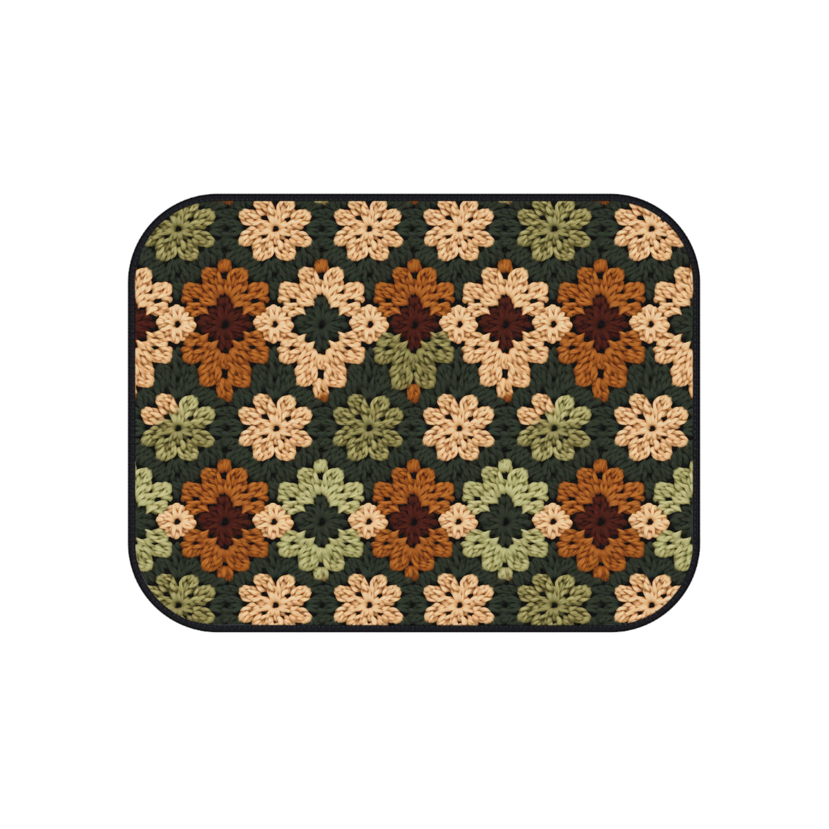 Boho Granny Crochet No. 4 car mats, product view 5