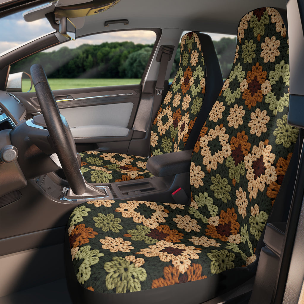 Boho Granny Crochet No. 4 car seat covers, product view 3