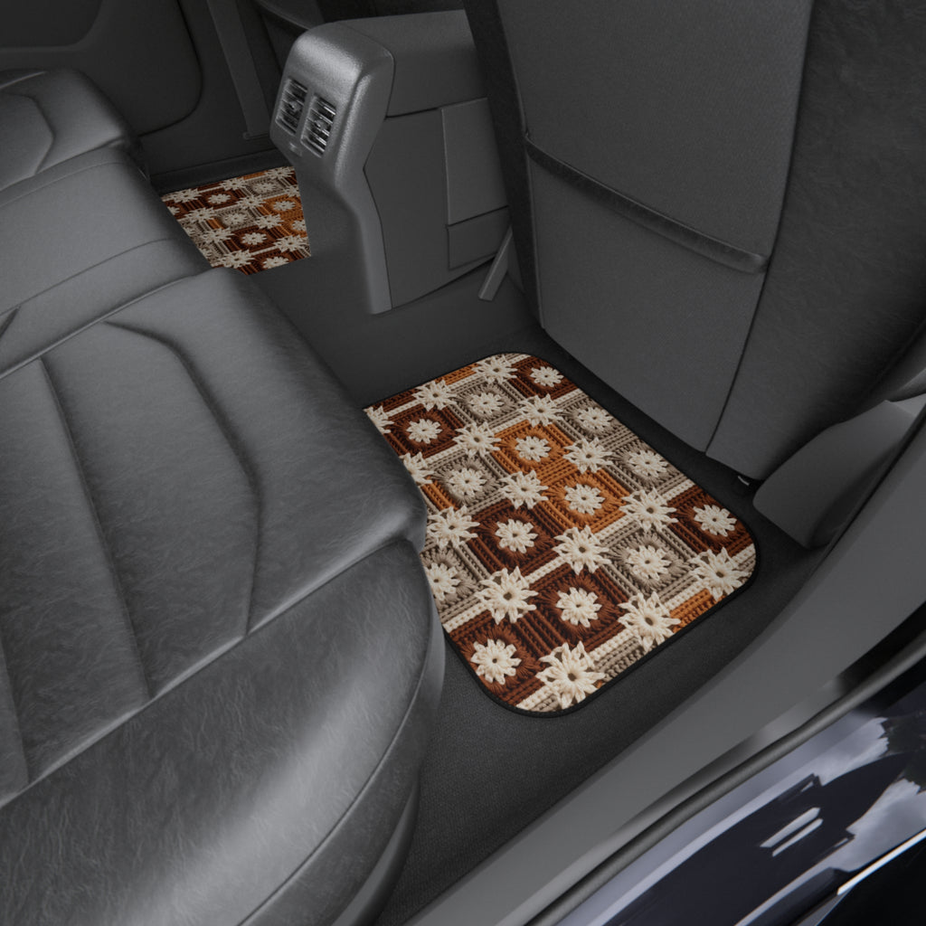 Boho Granny Crochet No. 5 car mats, product view 11