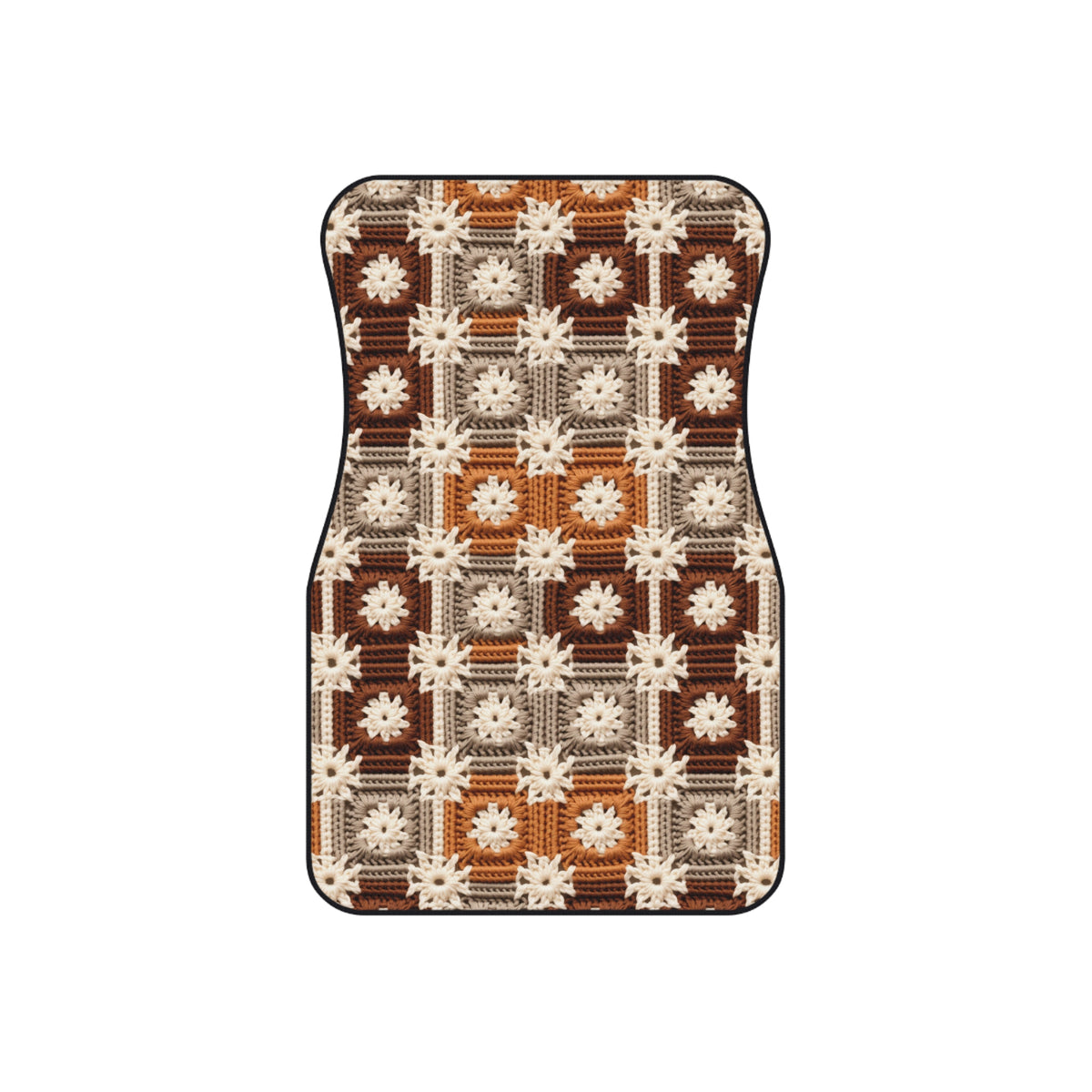 Boho Granny Crochet No. 5 car mats, product view 3