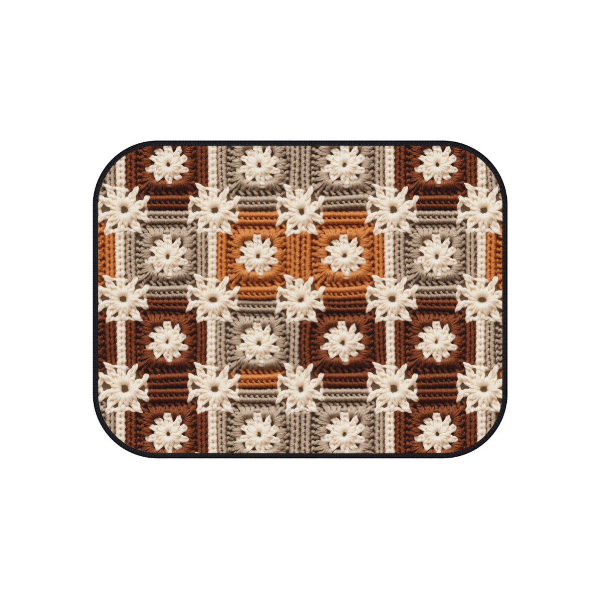 Boho Granny Crochet No. 5 car mats, product view 5