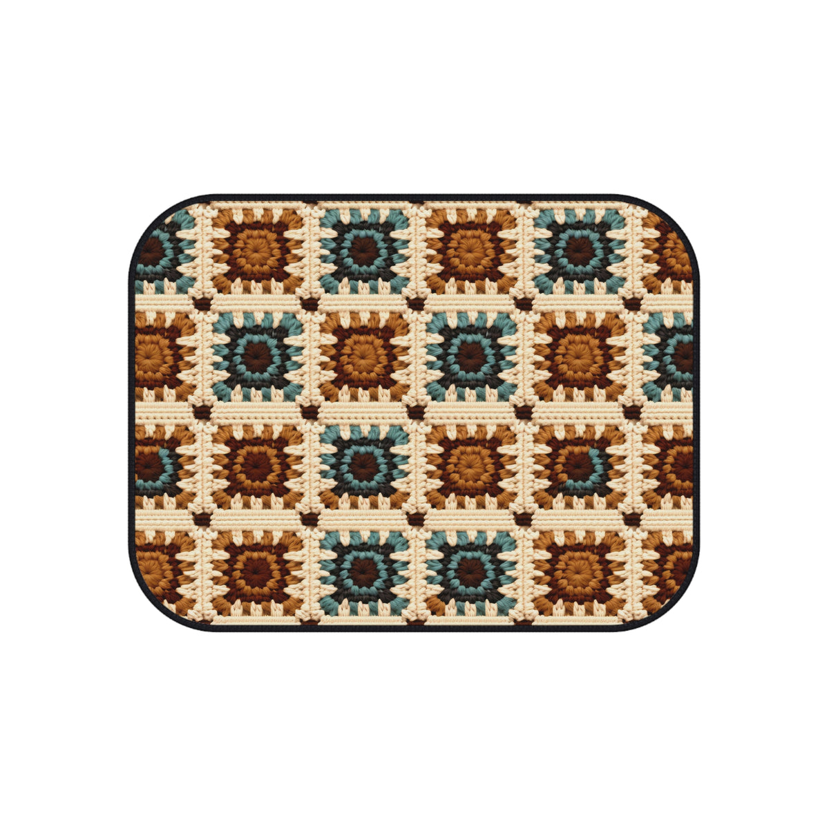 Boho Granny Crochet No. 6 car mats, product view 4