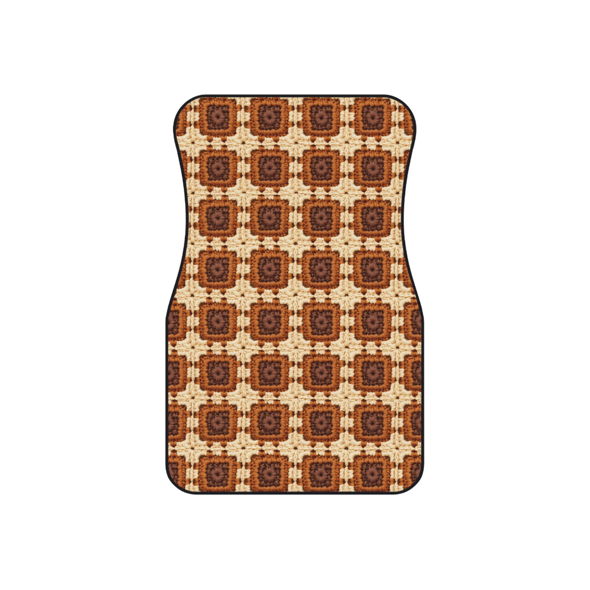 Boho Granny Crochet No. 7 car mats, product view 3