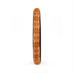 Boho orange floral steering wheel cover, product view 5