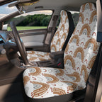 Boho rainbow arch car seat covers, product view 3